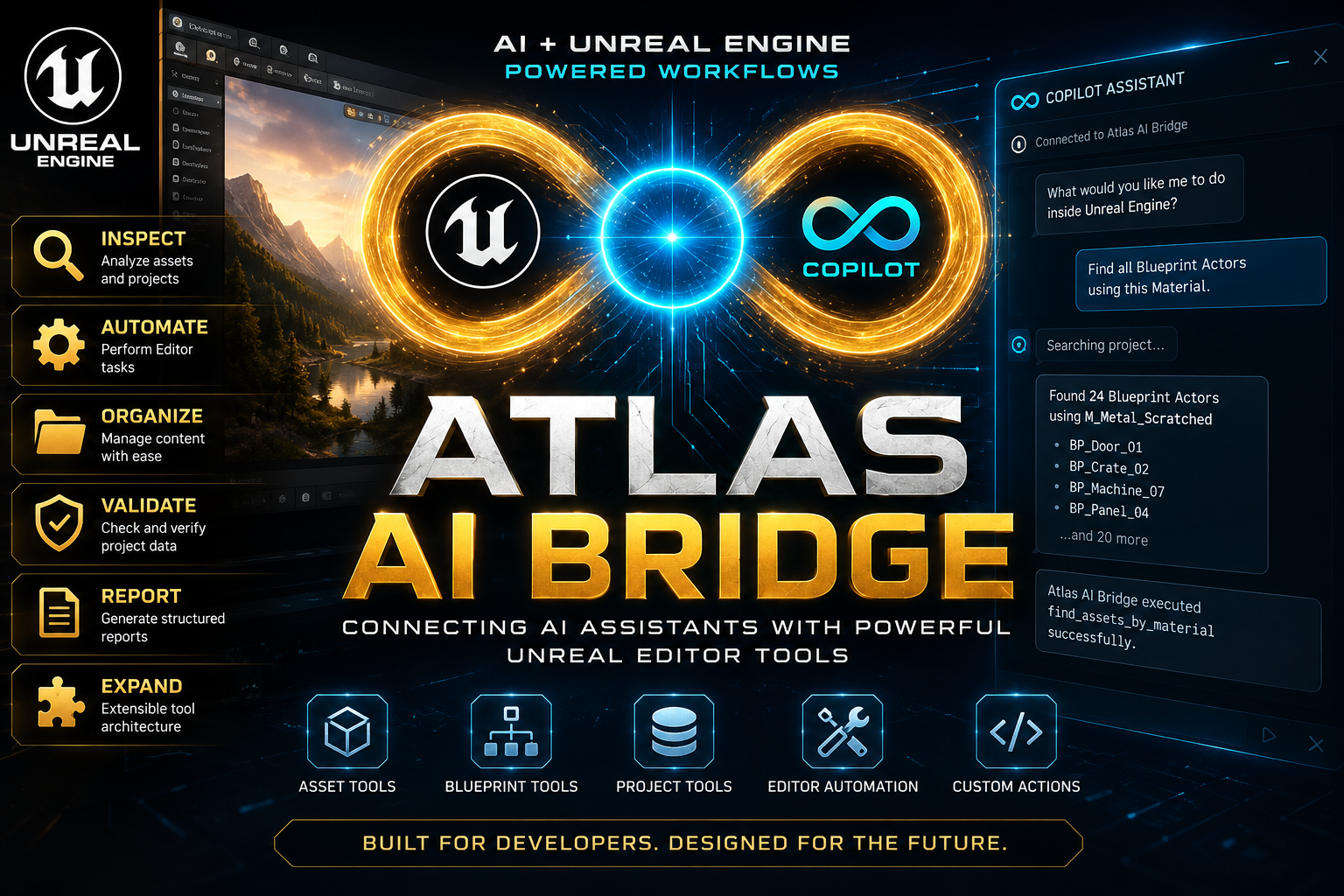 Atlas AI Bridge for Unreal Engine 5